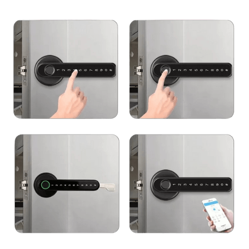 Cerradura Digital para Interiores con Wifi y Huella | con Instalación
